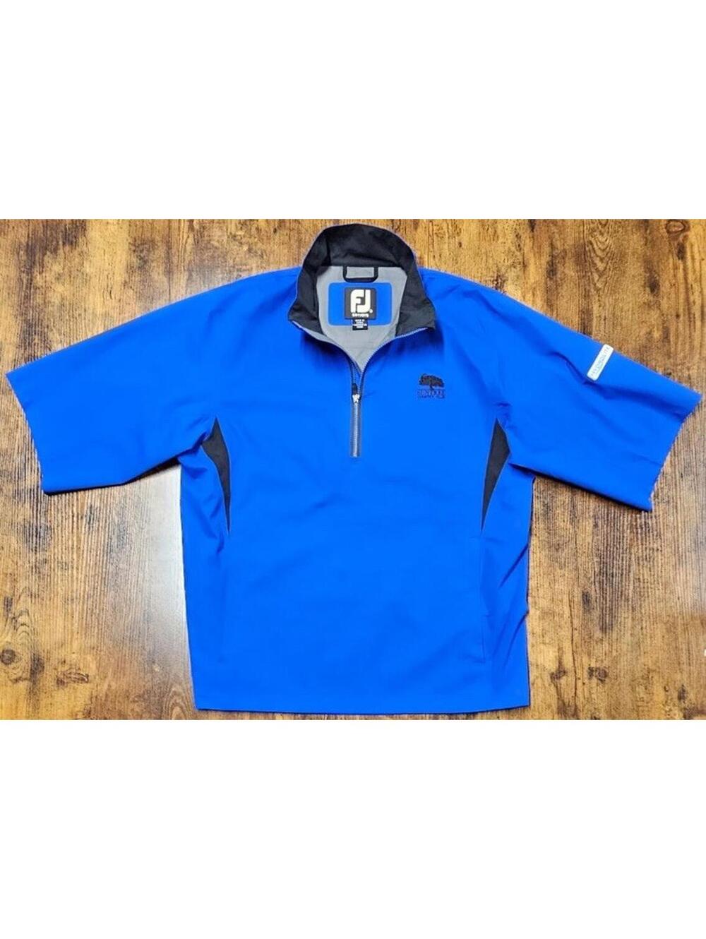 FootJoy Hydrolite Jacket Mens‎ Small Country Club Popover Blue